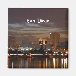 San Diego, kalifornische Skyline Magnet