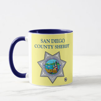 San Diego Landkreis Sheriff Tasse