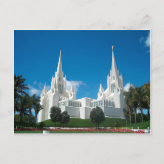 San Diego LDS Tempel Postcard Postkarte