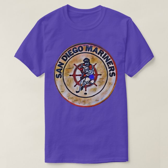 San Diego Mariners Hockey T-Shirt (Design vorne)