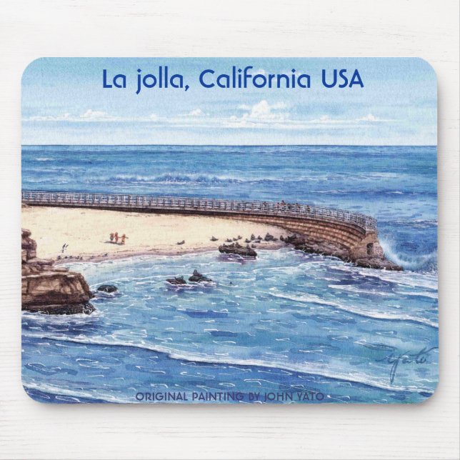 San Diego Mausunterlage Mousepad (Vorne)