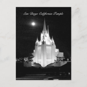 San Diego Mormon Temple Postkarte