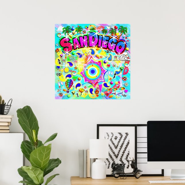 San Diego Mystic Dance Poster (Heimbüro)