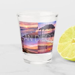 San Diego Pacific Beach Windansea Schnapsglas