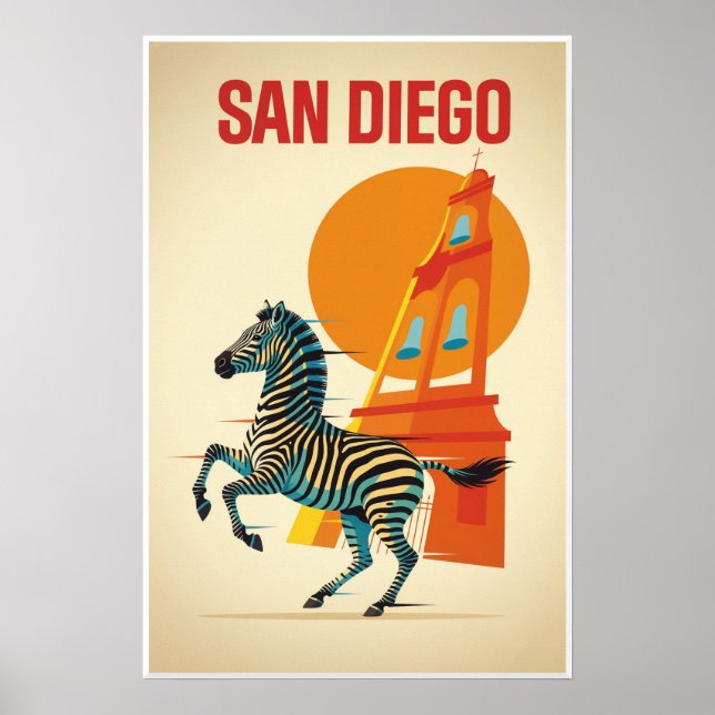 San Diego Plakat (Vorne)