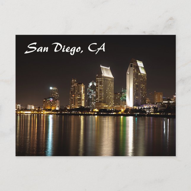 San Diego Postcard Postkarte (Vorderseite)