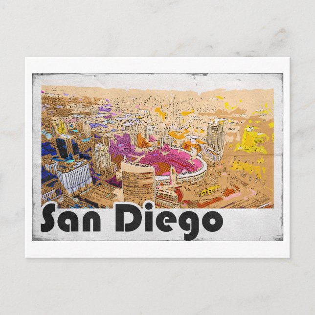 San Diego Postkarte (Vorderseite)