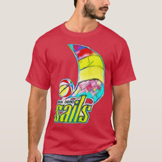 San Diego Sails Basketball T-Shirt