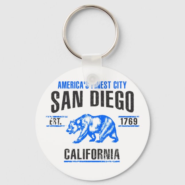 San Diego Schlüsselanhänger (Vorderseite)