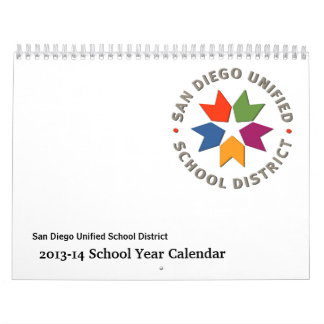 San Diego Schulbezirk-Kalender 2013-14 Kalender