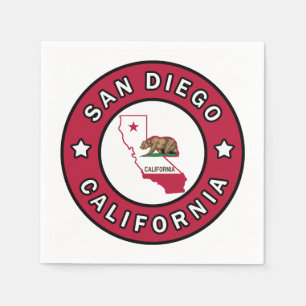 San Diego Serviette
