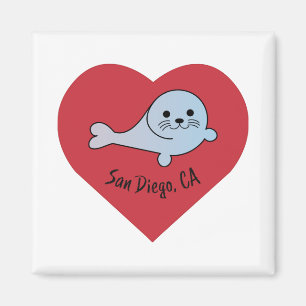 San Diego Siegel Magnet