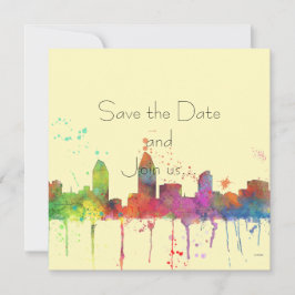 SAN DIEGO SKYLINE EINLADUNG