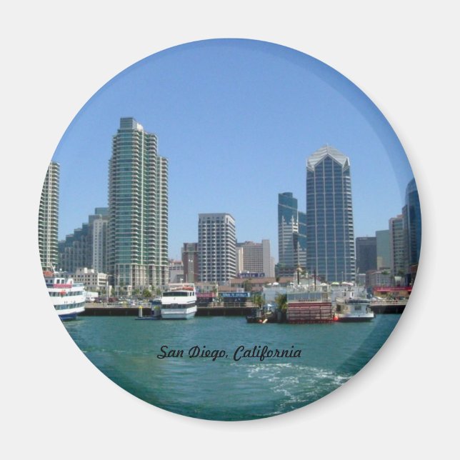 San Diego Skyline Magnet (Vorne)