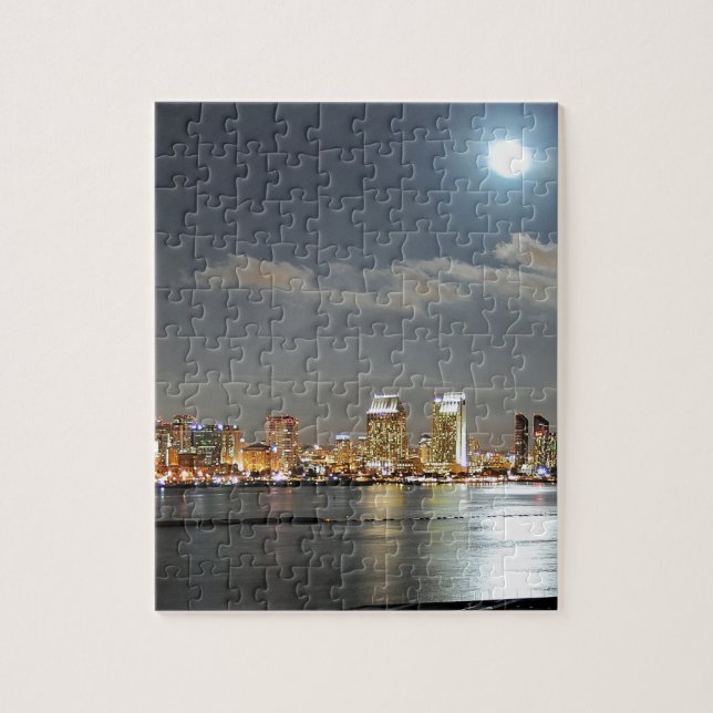 San Diego Skyline Puzzle (Vertikal)
