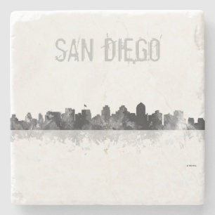 SAN DIEGO SKYLINE - Stein trinkt Untersetzer
