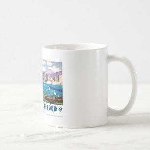 San Diego Skyline Tasse