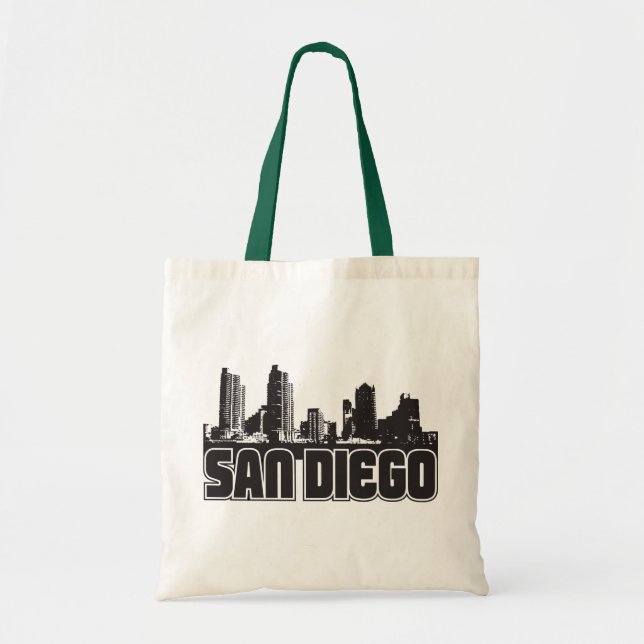 San Diego Skyline Tragetasche (Vorne)