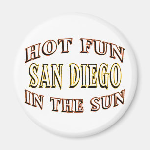 San Diego Spaß Magnet