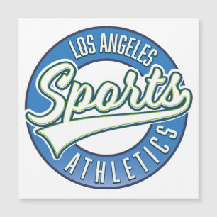 San Diego Sports Athletic Logo Magnetkarte