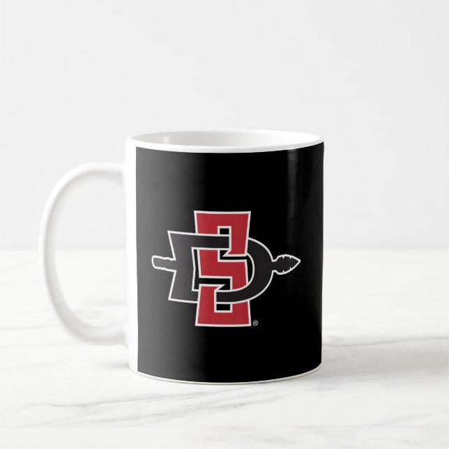 San Diego Staat Azteken Icon Kaffeetasse (Links)
