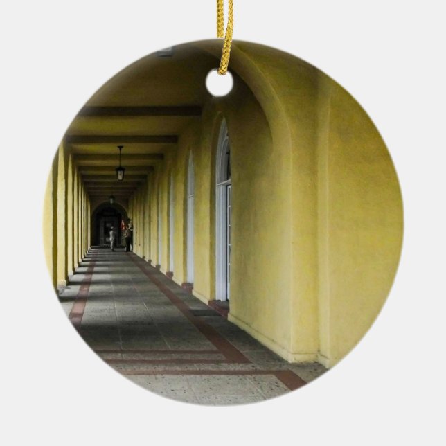 San Diego Stiefel-Lager-MarineAbschluss-Verzierung Keramikornament (Vorne)