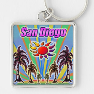San Diego Summer Liebe Schlüsselanhänger