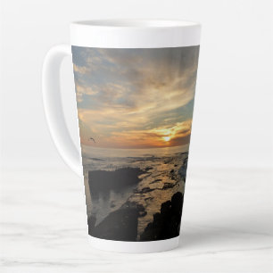 San Diego Sunset I California Seascape Milchtasse