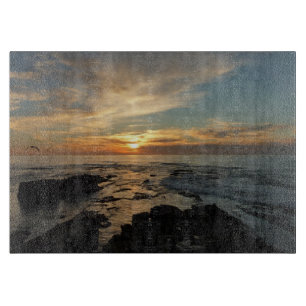 San Diego Sunset I California Seascape Schneidebrett