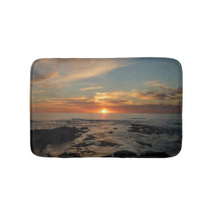 San Diego Sunset II California Seascape Badematte