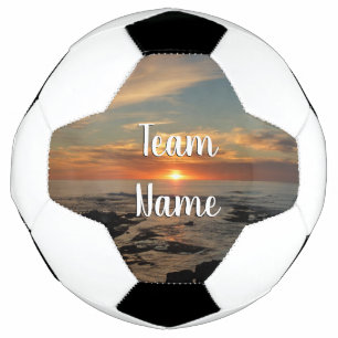 San Diego Sunset II California Seascape Fußball