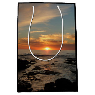 San Diego Sunset II California Seascape Mittlere Geschenktüte