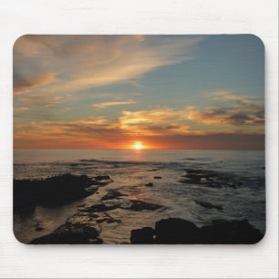 San Diego Sunset II California Seascape Mousepad