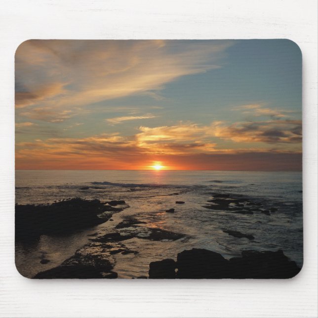 San Diego Sunset II California Seascape Mousepad (Vorne)