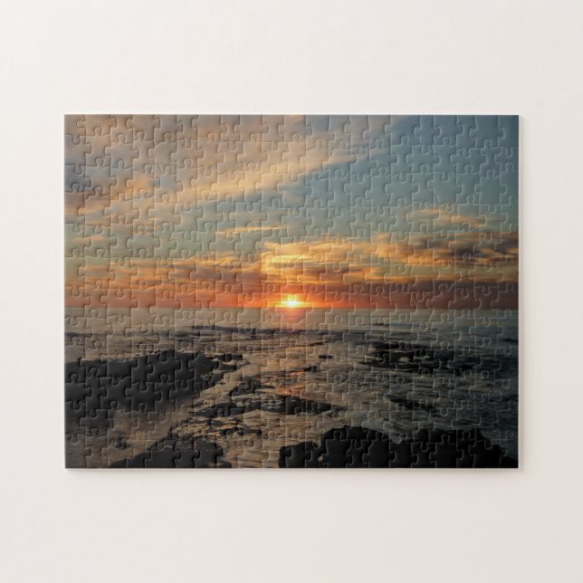 San Diego Sunset II California Seascape Puzzle (Horizontal)