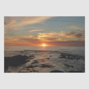 San Diego Sunset II California Seascape Seidenpapier