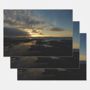 San Diego Sunset III Atemberaubendes Kalifornien L Geschenkpapier Set