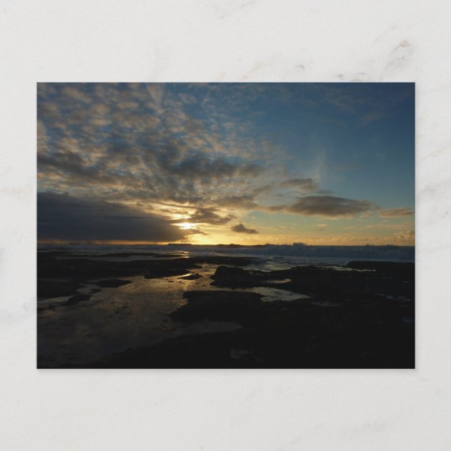 San Diego Sunset III Atemberaubendes Kalifornien L Postkarte (Vorderseite)