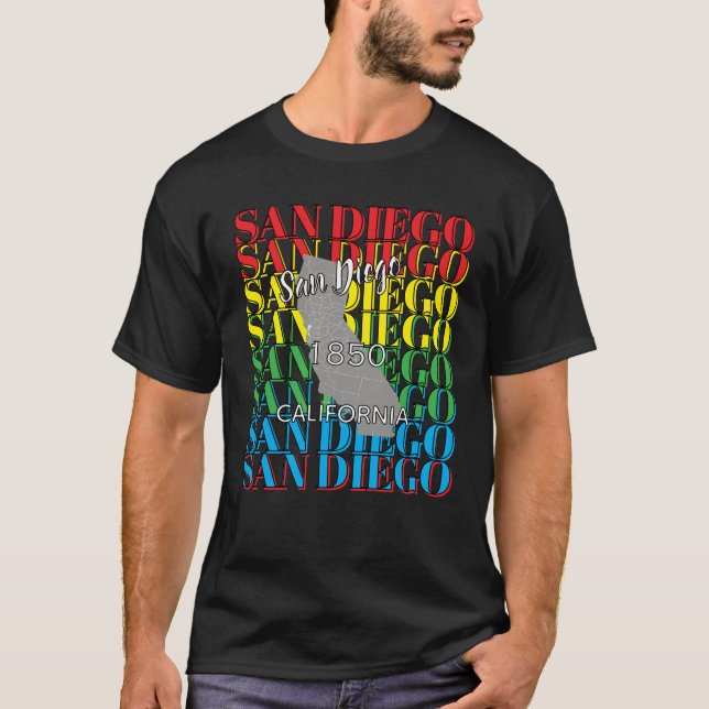 San Diego T-shirt  (Vorderseite)