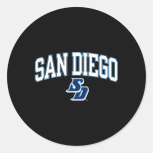 San Diego Toreros Arch Runder Aufkleber