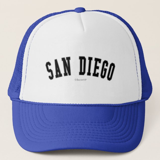 San Diego Truckerkappe (Vorderseite)