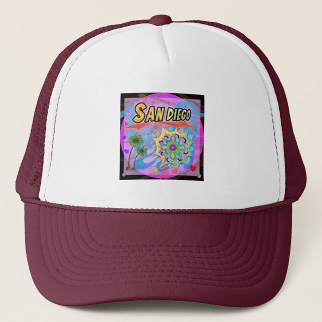 San Diego True Progress Hat Truckerkappe (Vorderseite)