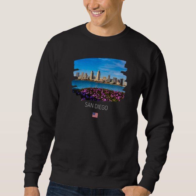 San Diego USA 1 Sweatshirt (Vorderseite)