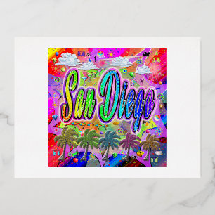 San Diego Vista Express Postkarte