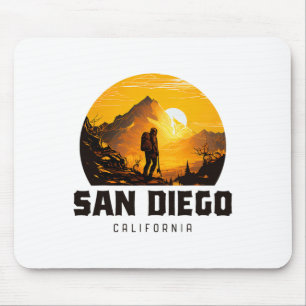 San Diego Wandern Outdoor-Souvenir Mousepad