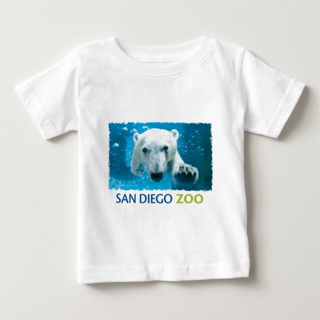 San Diego Zoo-Eisbär Baby T-shirt (Vorderseite)