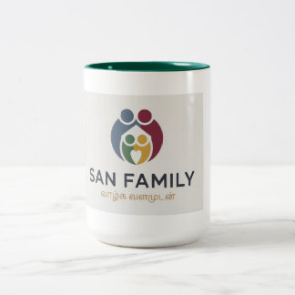 San Family Cup Zweifarbige Tasse