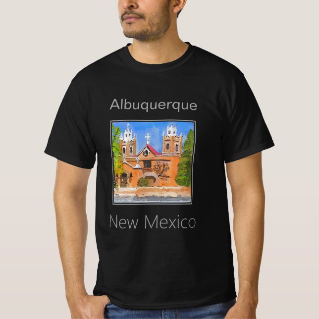 San Felipe de Neri Mission Church, Albuquerque T-Shirt (Vorderseite)