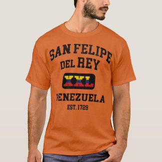 San Felipe del Rey Venezuela XXL Athletisches Desi T-Shirt