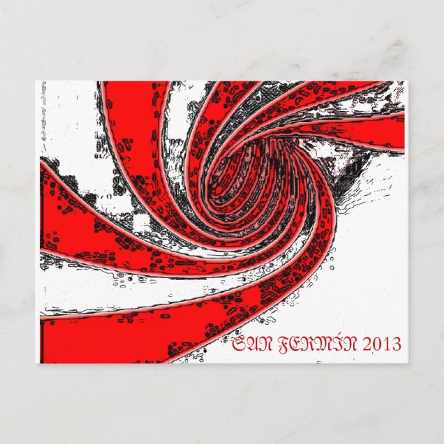 SAN-FERMÍN,PAMPLONA,7JULIO,ENCIERRO,TXUPINAZO,FIS POSTKARTE (Vorderseite)